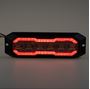 Obrázek z PROFI výstražné/zadní LED světlo, oranžové + červené, 12-24V, ECE R65 