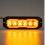 Obrázek z PROFI výstražné/zadní LED světlo, oranžové + červené, 12-24V, ECE R65 