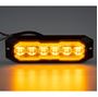 Obrázek z PROFI výstražné/boční LED světlo, oranžové + oranžové, 12-24V, ECE R65 
