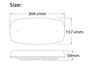 Obrázek z AKU LED rampa oranžová+bílá, APP, magnet, 12-24V, 304mm, ECE R65 R10 