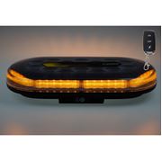 Obrázek AKU LED rampa oranžová, 48xLED, magnet, 328mm, ECE R65 R10