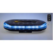 Obrázek AKU LED rampa modrá, 48xLED, magnet, 328mm, ECE R65 R10