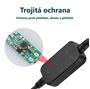 Obrázek z Redukce s měničem napětí USB-C/CL zásuvka - 5V/12V, 1A 