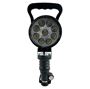 Obrázek z LED světlo kulaté, bílé/oranžové, 9x3W/9x1W, ø114mm, na hrot, ECE R10 
