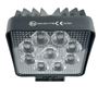 Obrázek z LED světlo hranaté, bílé/oranžové, 9x3W/9x1W, 117x117mm, ECE R10 