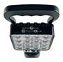 Obrázek z LED světlo hranaté, bílé/oranžové, 16x3W/16x1W, na hrot, ECE R10 