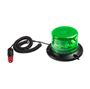 Obrázek z LED maják, 12-24V, 24xLED zelený, magnet 