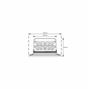 Obrázek z LED maják, 12-24V, 24xLED zelený/oranžový, magnet 