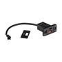 Obrázek z USB nabíječka QC3.0 do panelu. 12/24V 