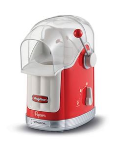 Obrázek z Ariete Party Time Popcornovač s pákou 2958, červený 