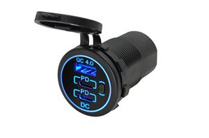 Obrázek z Adapter 12/24V → 2x USB-C QC4PD + 1x USB-A 