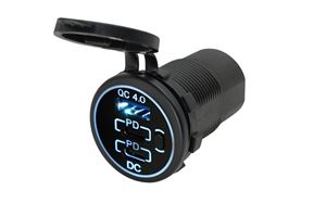 Obrázek z Adapter 12/24V → 2x USB-C QC4PD + 1x USB-A 