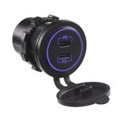 Obrázek 2x USB-C nabíječka 12/24V, 60W