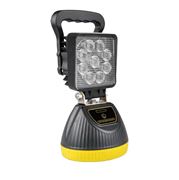 Obrázek AKU LED světlo s magnetem, bílá/oranžová, 9x3W