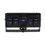 Obrázek z Panel s 4x spínači Rocker, voltmetr +  2x USB zásuvka, 12/24V 