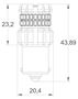 Obrázek z LED BA15s bílá, 12V, 60LED/3014SMD, 360° 