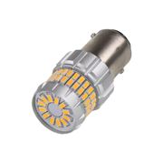 Obrázek LED BAY15d oranžová, 12V, 60LED/3014SMD, 360°