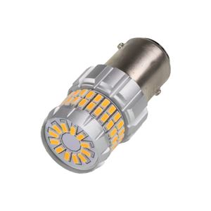Obrázek z LED BAY15d oranžová, 12V, 60LED/3014SMD, 360° 