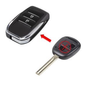 Obrázek z Náhr. obal ovladače pro Toyota, 2-tlačítkový 