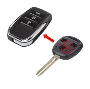 Obrázek Náhr. obal ovladače pro Toyota, 3-tlačítkový