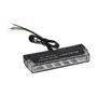 Obrázek z PROFI SLIM výstražné LED světlo vnější, do mřížky, modré, 12-24V, ECE R65 