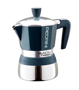 Obrázek z Pedrini MyMoka Indukce modrá 3 porce 