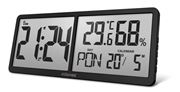 Obrázek Eldonex ECL-1110-BK nástenné hodiny