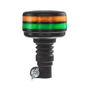 Obrázek LED maják, 12-24V, 48xLED zelený/oranžový, na držák, ECE R65