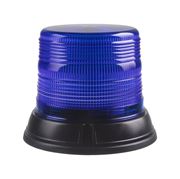 Obrázek LED maják, 12-24V, modrý, pevná montáž, ECE R10