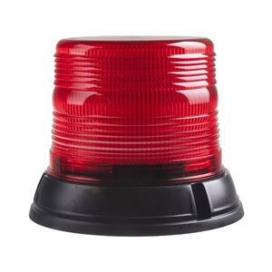 Obrázek z LED maják, 12-24V, červený, pevná montáž, ECE R10 