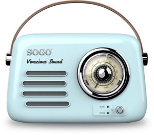 Obrázek z Sogo Retro rádio s bluetooth SS-8635 