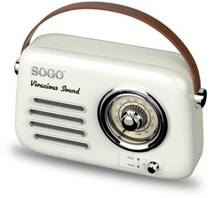 Obrázek z Sogo Retro rádio s bluetooth SS-8640 