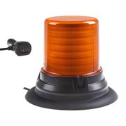 Obrázek LED maják, 12-48V, 144x1W oranžový, magnet, ECE R65