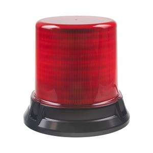 Obrázek z LED maják, 12-48V, 144x1W červený, pevná montáž, ECE R10 