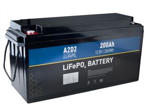 Obrázek z A2D2 baterie LiFePO4 12,8V 200Ah M8 