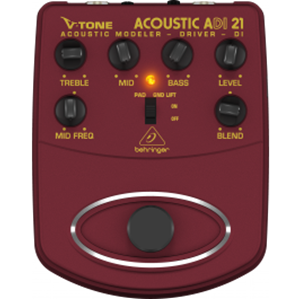 Obrázek z Behringer ADI21 V-Tone acoustic driver DI box 