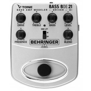 Obrázek z Behringer V-TONE BASS DRIVER DI BDI21 effects pedal 