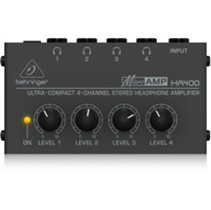 Obrázek z Behringer MICROAMP HA400 sluchátkový zesilovač 