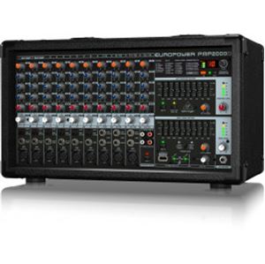 Obrázek z Behringer PMP2000D Zesilovač s mixérem a efektovým procesorem 