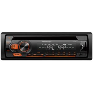 Obrázek z Pioneer DEH-S120UBA autorádio, oranžová 