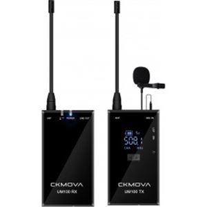 Obrázek z CKMOVA UM100 Kit1 Ultracompact 3.5mm Output UHF Dual-Channel Wireless Mic 