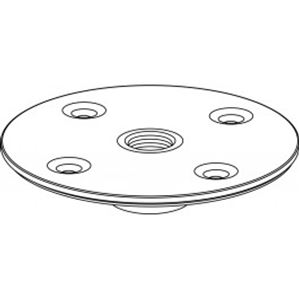 Obrázek z BOSE ShowMatch SMS118 speaker pole mount adapter M20 threaded 