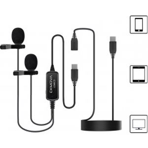 Obrázek z CKMOVA LCM6CD lavalier microphone USB-C 