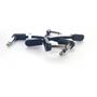 Obrázek z Cordial EI 0.3 RR jack 6,3 mm mono 90° / jack 6,3 mm mono 90° pancake patch cable, 0,3 m 