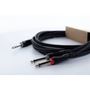 Obrázek z Cordial EY 1.5 VPP 1x jack 6,3 mm stereo / 2x jack 6,3 mm mono, 1,5 m 