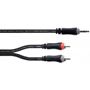 Obrázek z Cordial EY 1.5 WCC 1x jack 3,5 mm stereo / 2x RCA, 1,5 m 