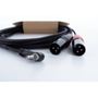 Obrázek z Cordial EY 1.5 WRMM 1x jack 3,5 mm 90° stereo / 2x XLR male, 1,5 m 
