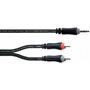 Obrázek z Cordial EY 3 WCC 1x jack 3,5 mm stereo / 2x RCA, 3 m 