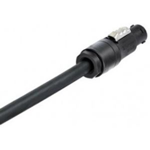 Obrázek z Neutrik NAC3MX-W-TOP-L locking male cable connector 