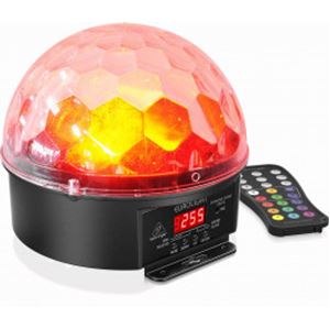 Obrázek z Behringer EUROLIGHT DIAMOND DOME DD610-R RGBWA UV LED mirror-ball lamp 